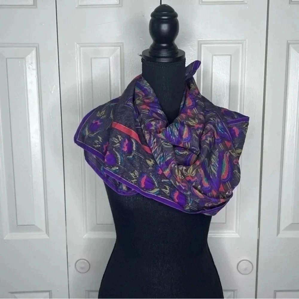 Jean Louis Scherrer Paris’ Silk Scarf